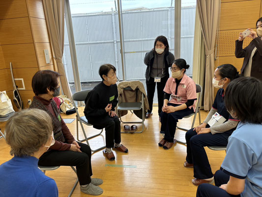 外国人介護スタッフと鳥飼校区の方々との交流会