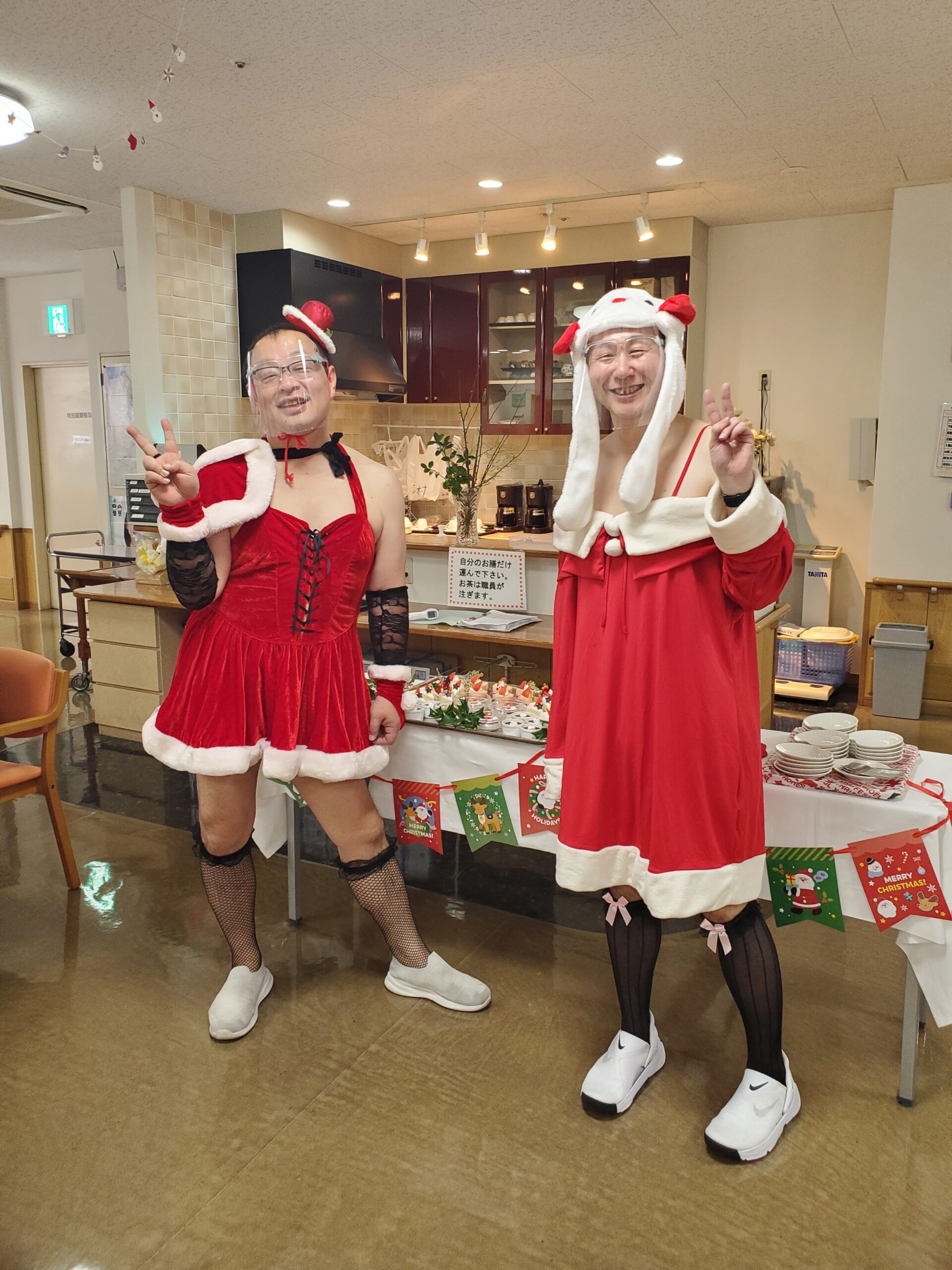 【ケア】ケーキバイキングでメリークリスマス！