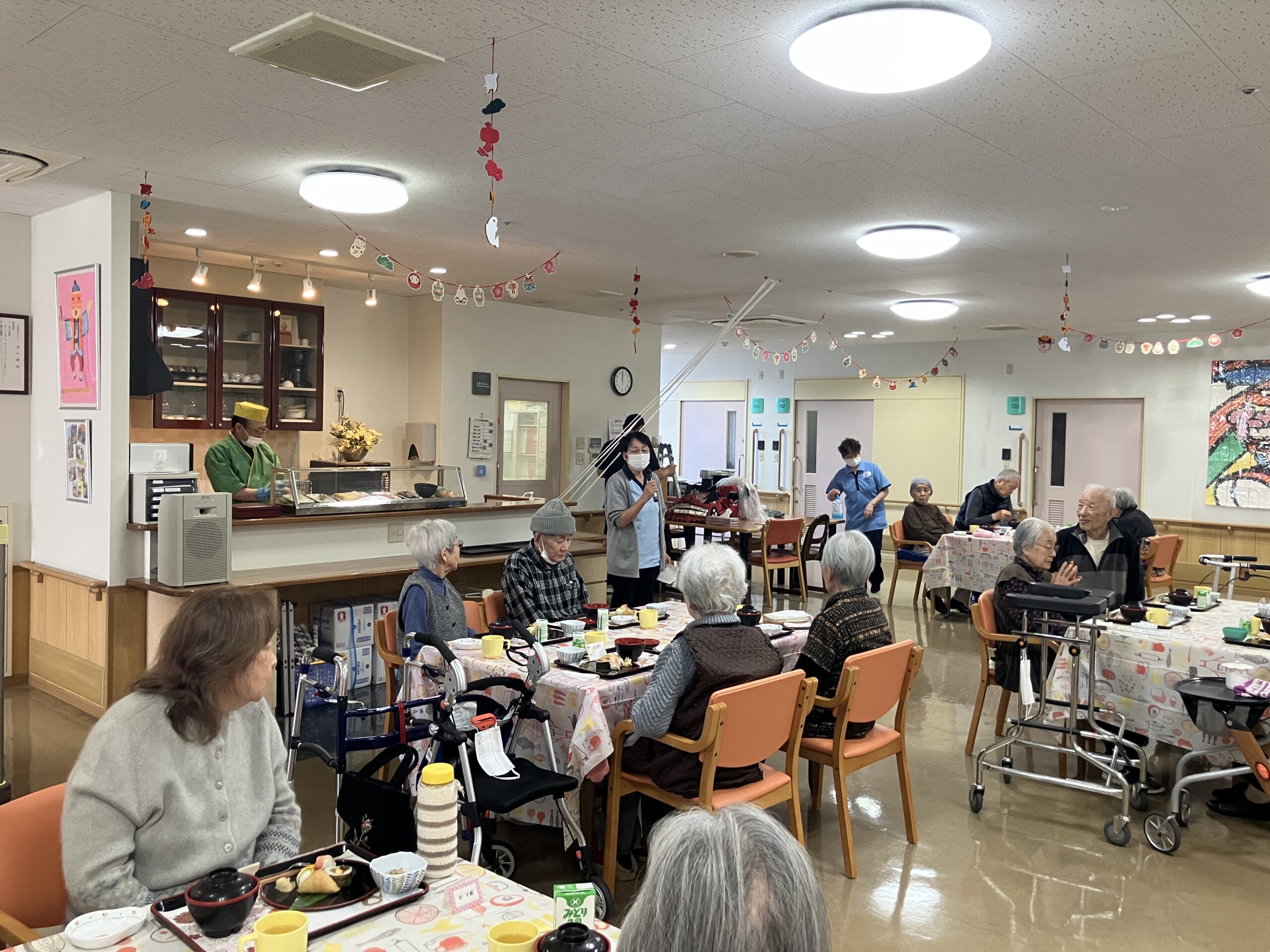 【ケア】新年会！