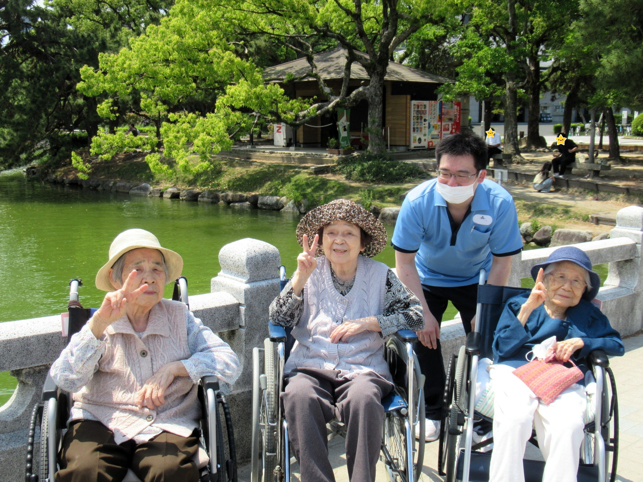 【特養】個別外出（大濠公園）